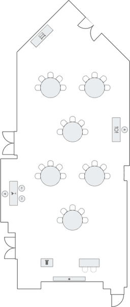 Semicírculos crecientes (Cabaret)