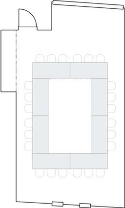 Ferro di cavallo chiuso