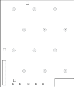 โต๊ะกลมแบบ Cocktail