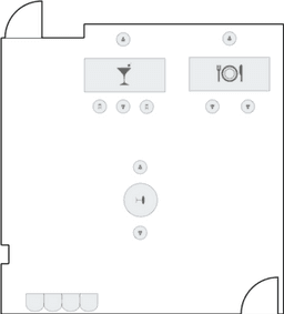 Коктейльные круглые столы