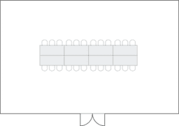 Configuração de sala de reuniões