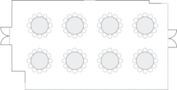 Banket yuvarlak masa