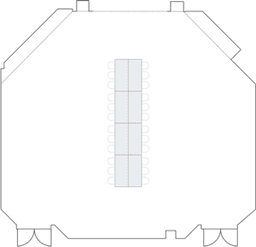Configuração de sala de reuniões