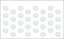 โต๊ะกลมแบบ Crescent (Cabaret)