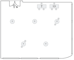 Kokteyl yuvarlak masa