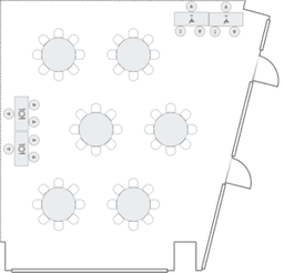 Банкетные круглые столы