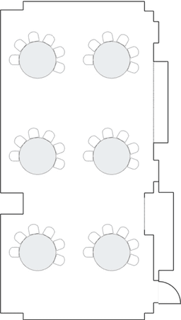Semicírculos crecientes (Cabaret)