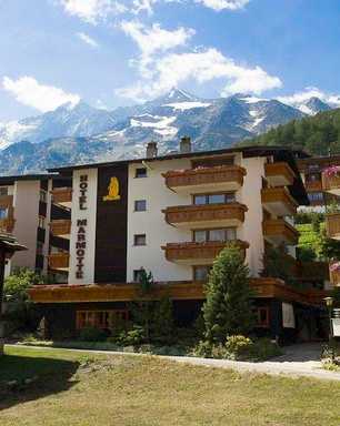 Hotel Marmotte i Saas-Fee, CH