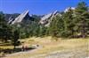 Flatirons at Chautauqua Park