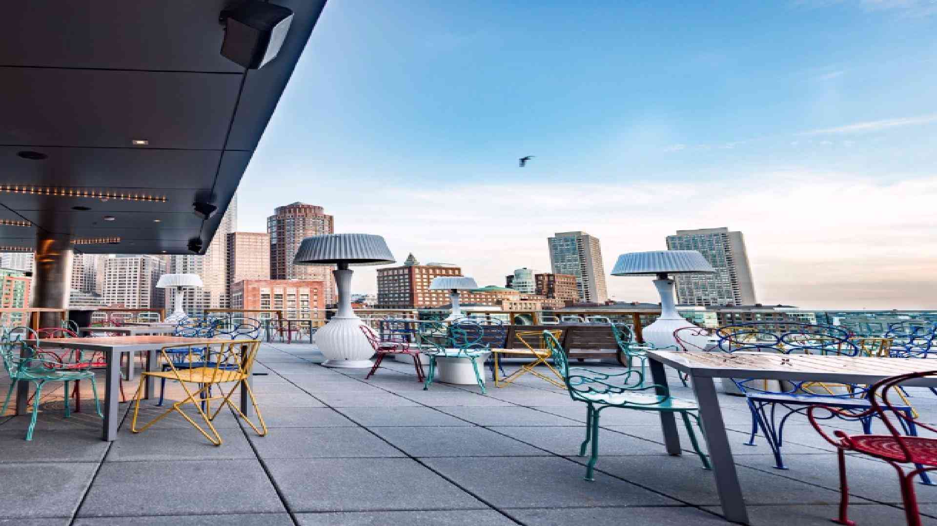 Rooftop at The Envoy в Boston, MA