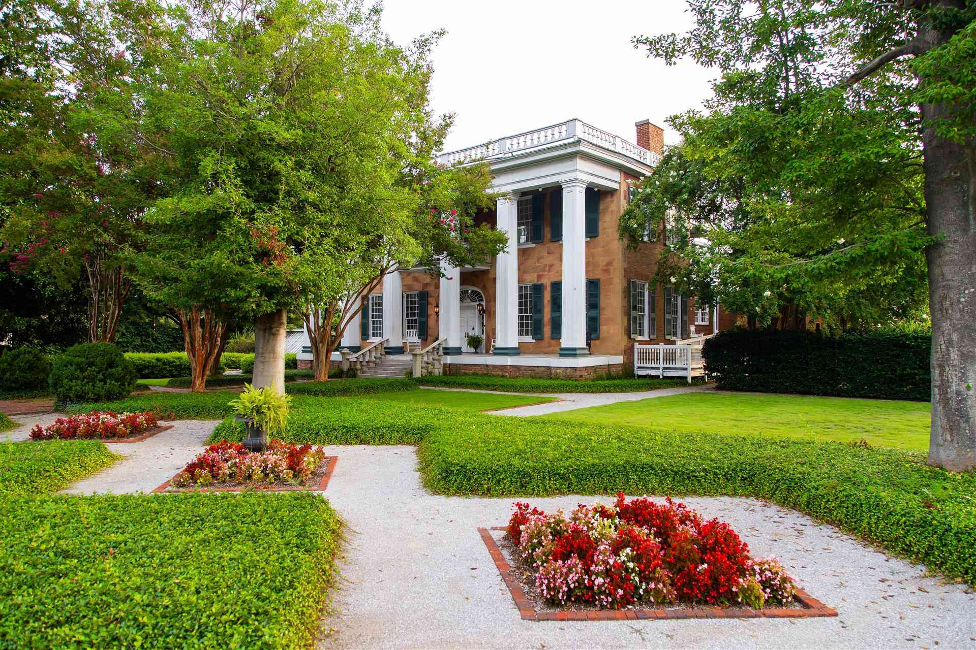 The Battle-Friedman House and Gardens en Tuscaloosa, AL