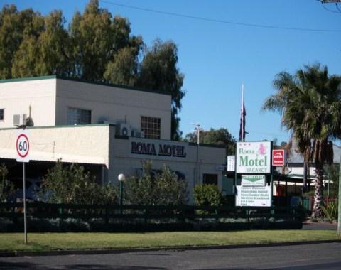 Roma Motel a Outback Queensland, AU