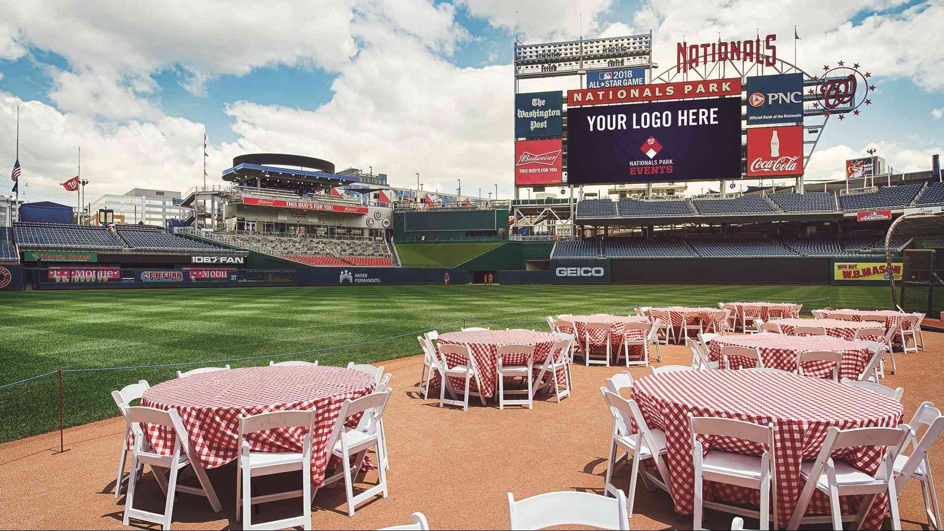 Nationals Park em Washington, DC