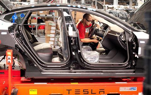 Tesla Motors Plant