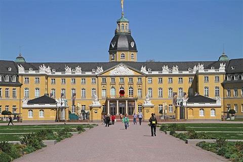 Palacio de Karlsruhe//Schloss Karlsruhe
