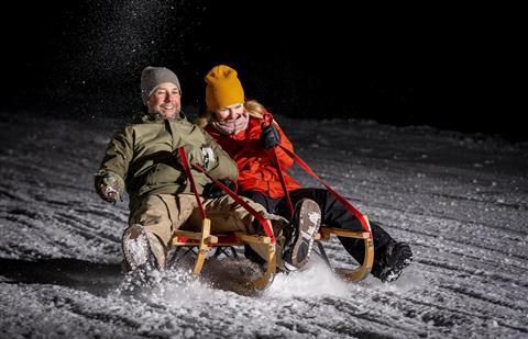 Night sledging
