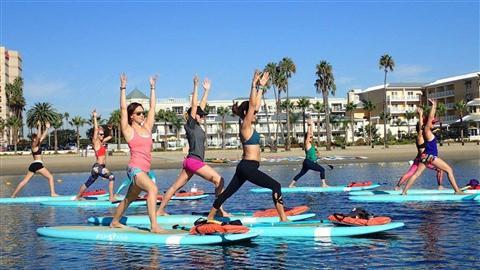 Paddleboard Yoga
