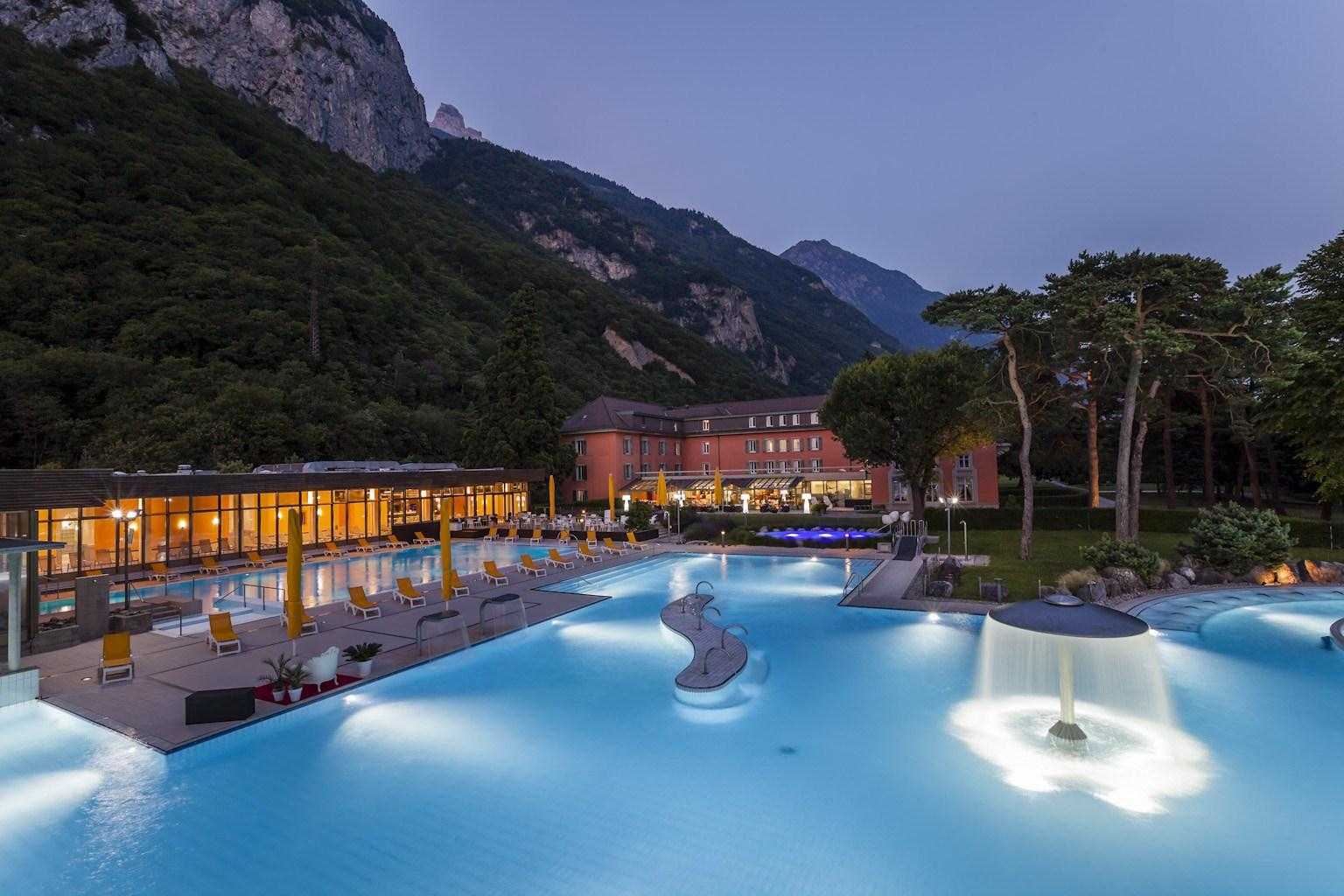 Les Bains De Lavey em Lavey-Morcles, CH