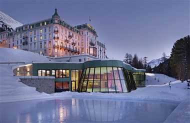 Grand Hotel Kronenhof i Pontresina, CH