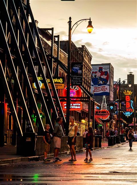 Uitgaansgebied Beale Street