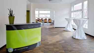 Die Tagungslounge in Leipzig, DE