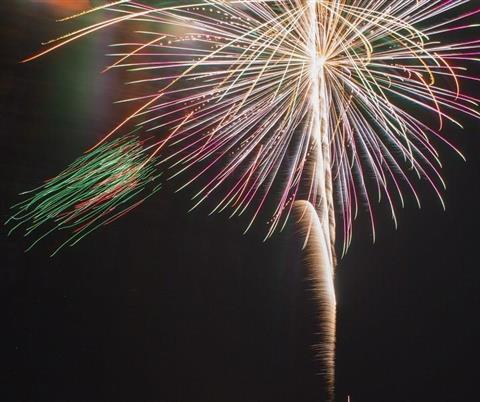 Fireworks at the Okaloosa Island Boardwalk
