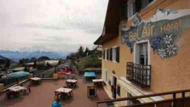 Au Bel Air Hotel i Leysin, CH