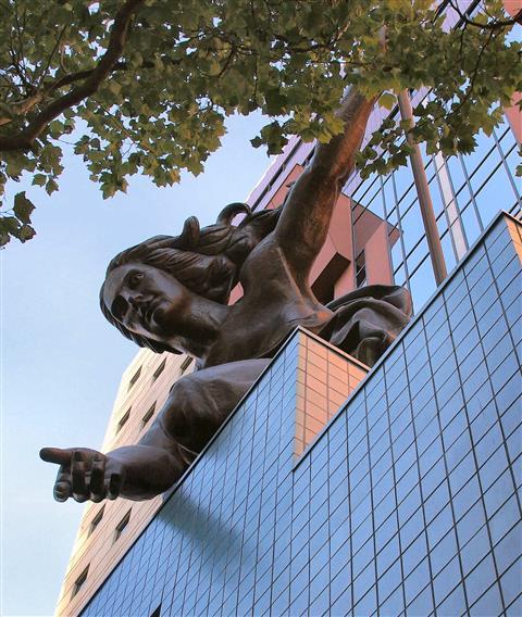 The Portlandia Statue