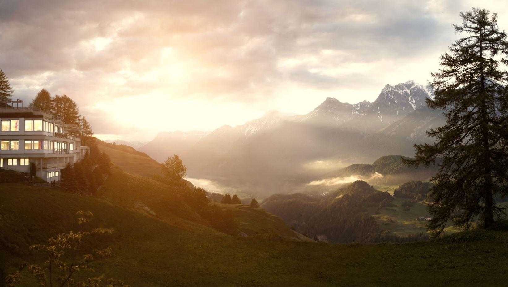 Hotel Paradies a Ftan/Engadin, CH