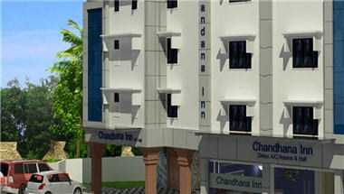 Hotel Chandana Inn i Guruvayur, IN
