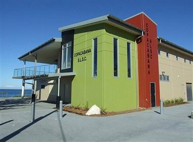Copacabana Surf Life Saving club i Central Coast, AU