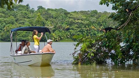 El lago Gatún y la expedición al Canal de Panamá