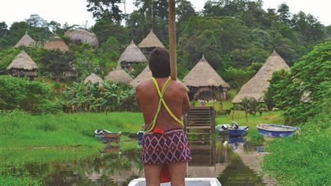 Comunidad indígena Embera