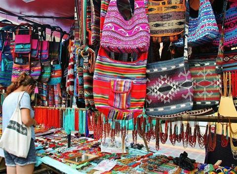 Tessuti locali - San Antonio Aguas Calientes