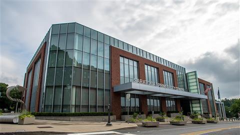 Centro de la ciudad de Saratoga Springs