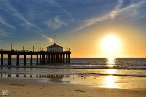 曼哈顿海滩和码头