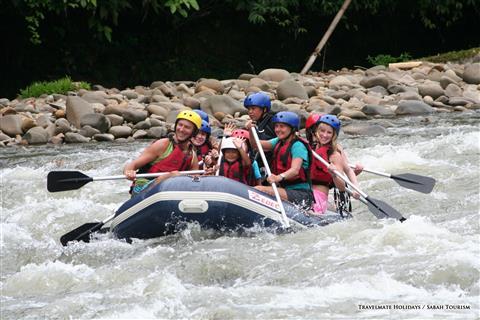 Kiulu white water rafting