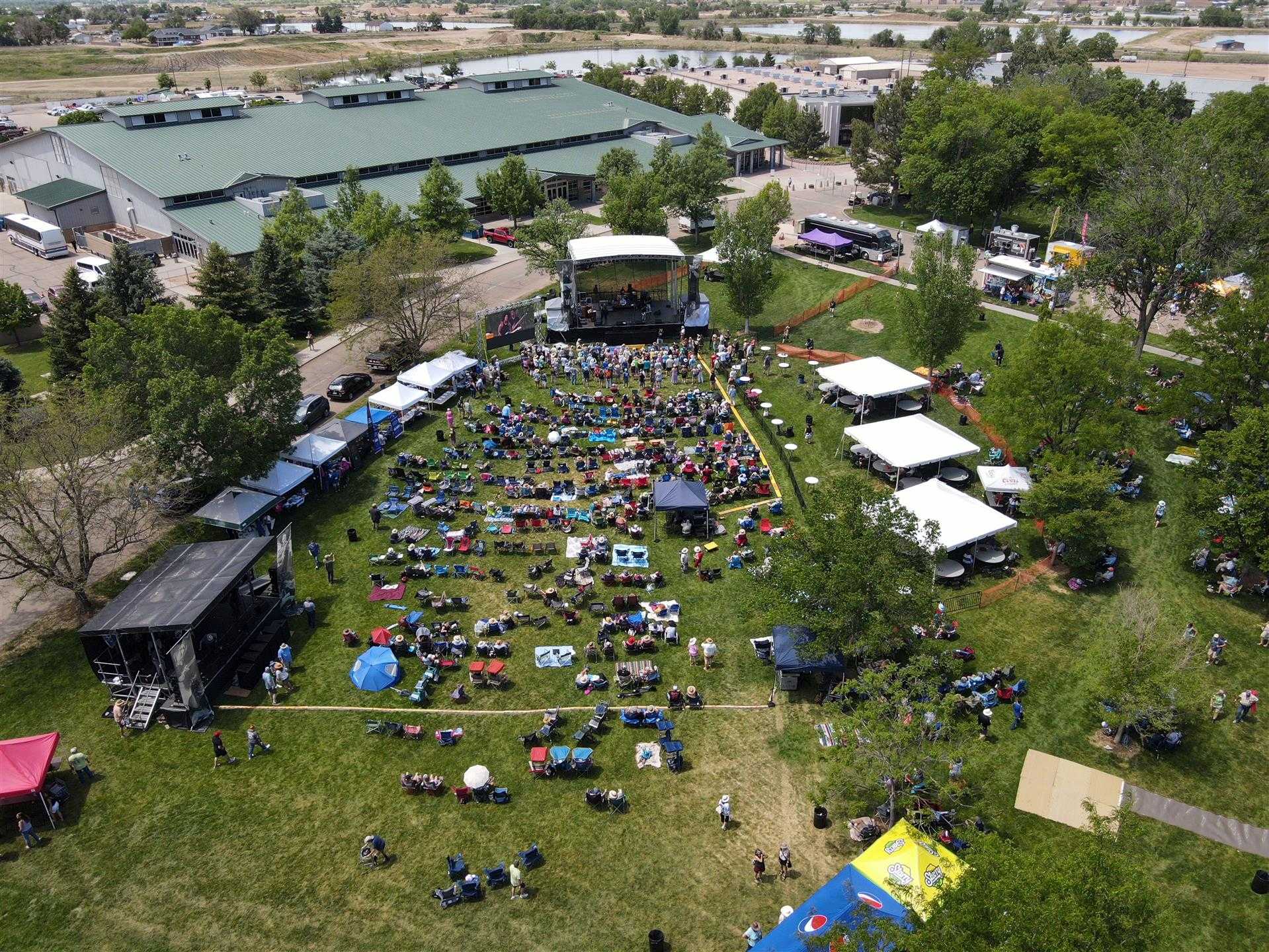 Island Grove Regional Park em Denver, CO