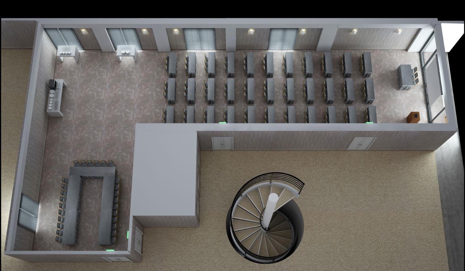 Imagen de la sala de reuniones