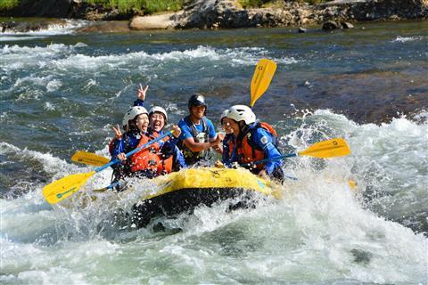 Rafting, Canoeing