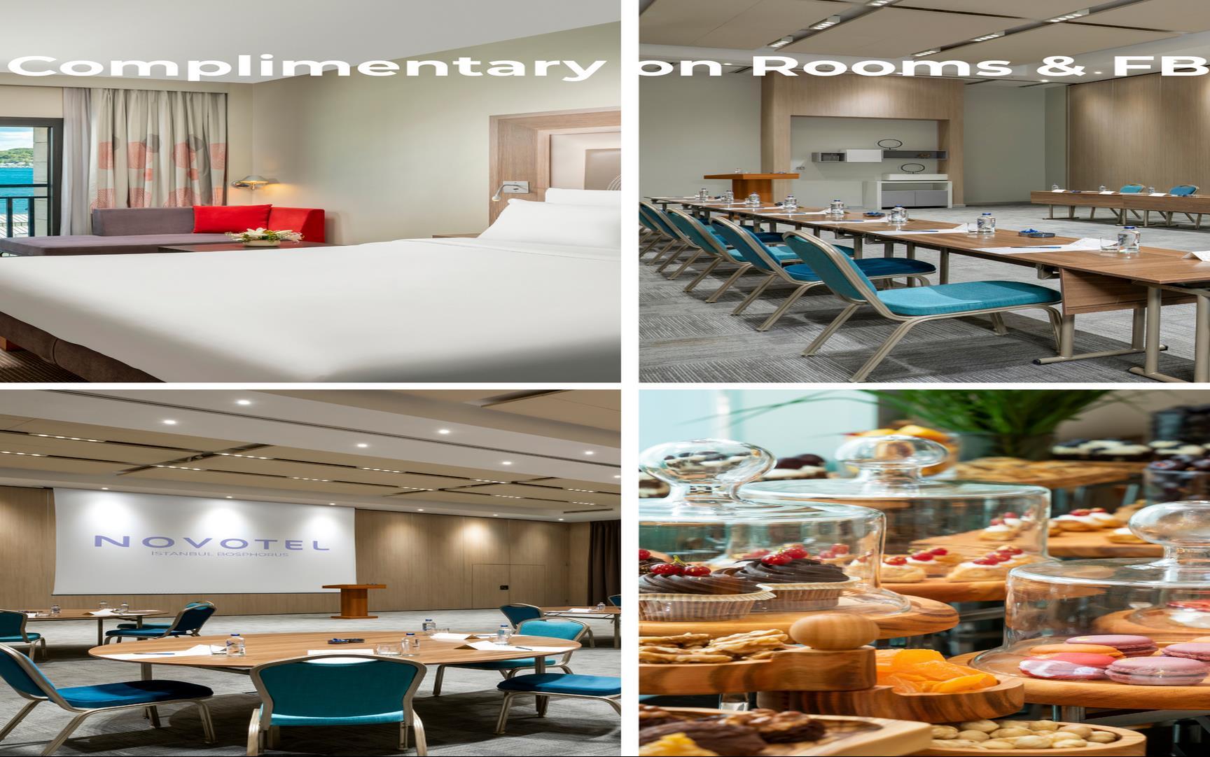 Complimentary on Rooms & FB resmi