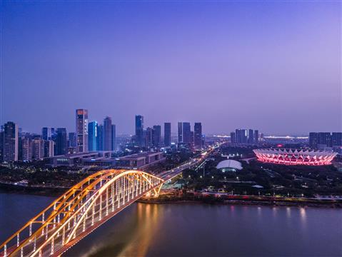 Dongping River & Century Lotus sportcenter