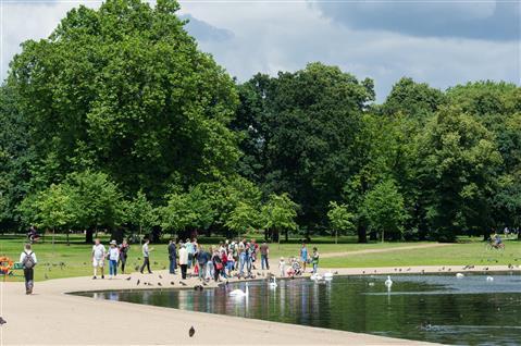 Kensington Gardens and Hyde Park