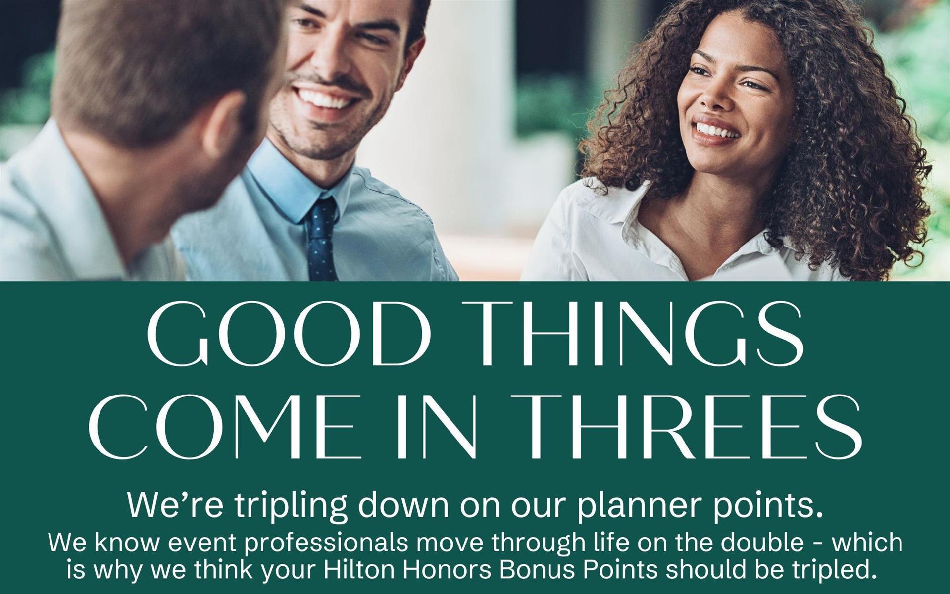 Embassy Suites by Hilton Cleveland Rockside Good Things Come in Threes