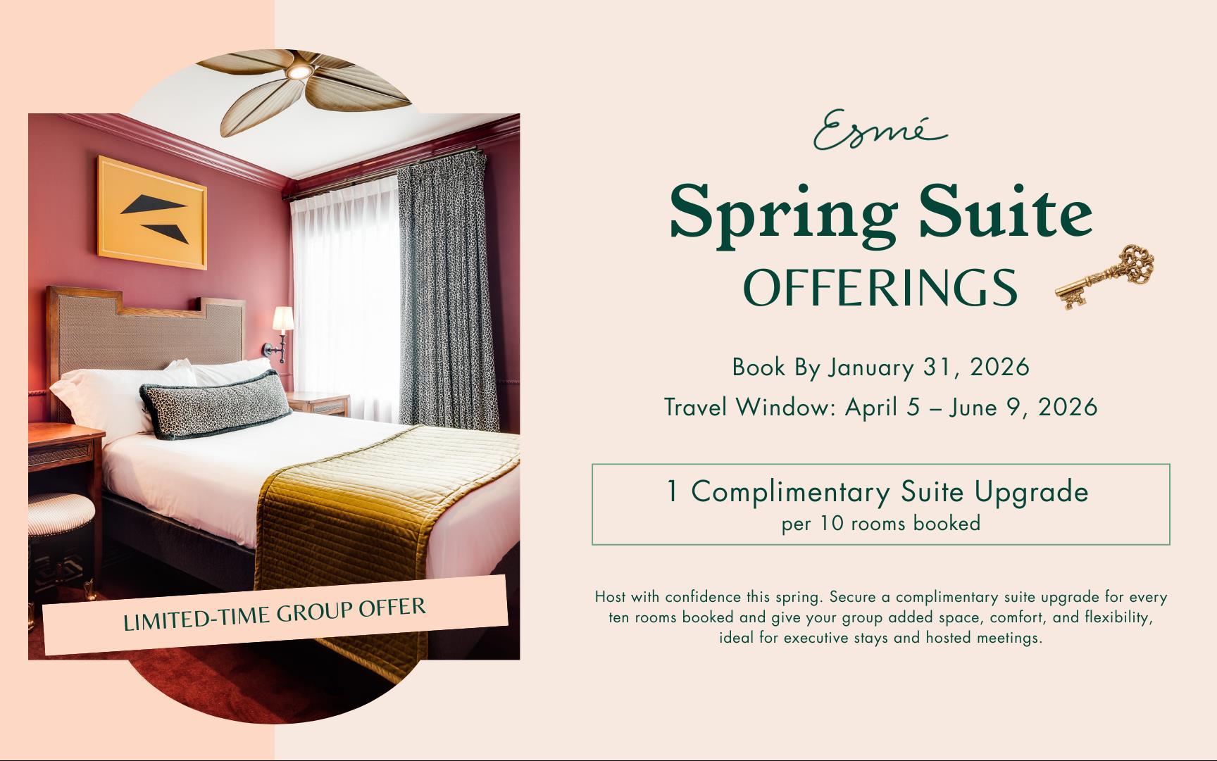 Imagen de promoción Spring Suite Upgrade