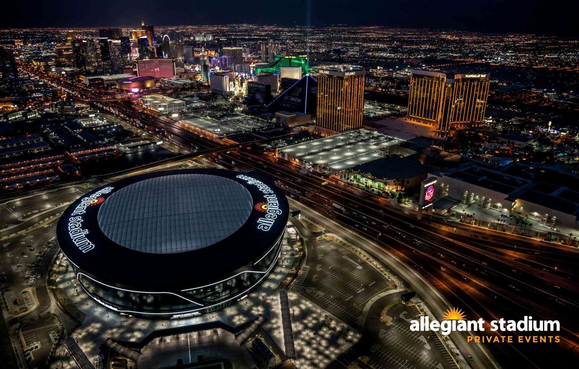 Allegiant Stadium в Las Vegas, NV