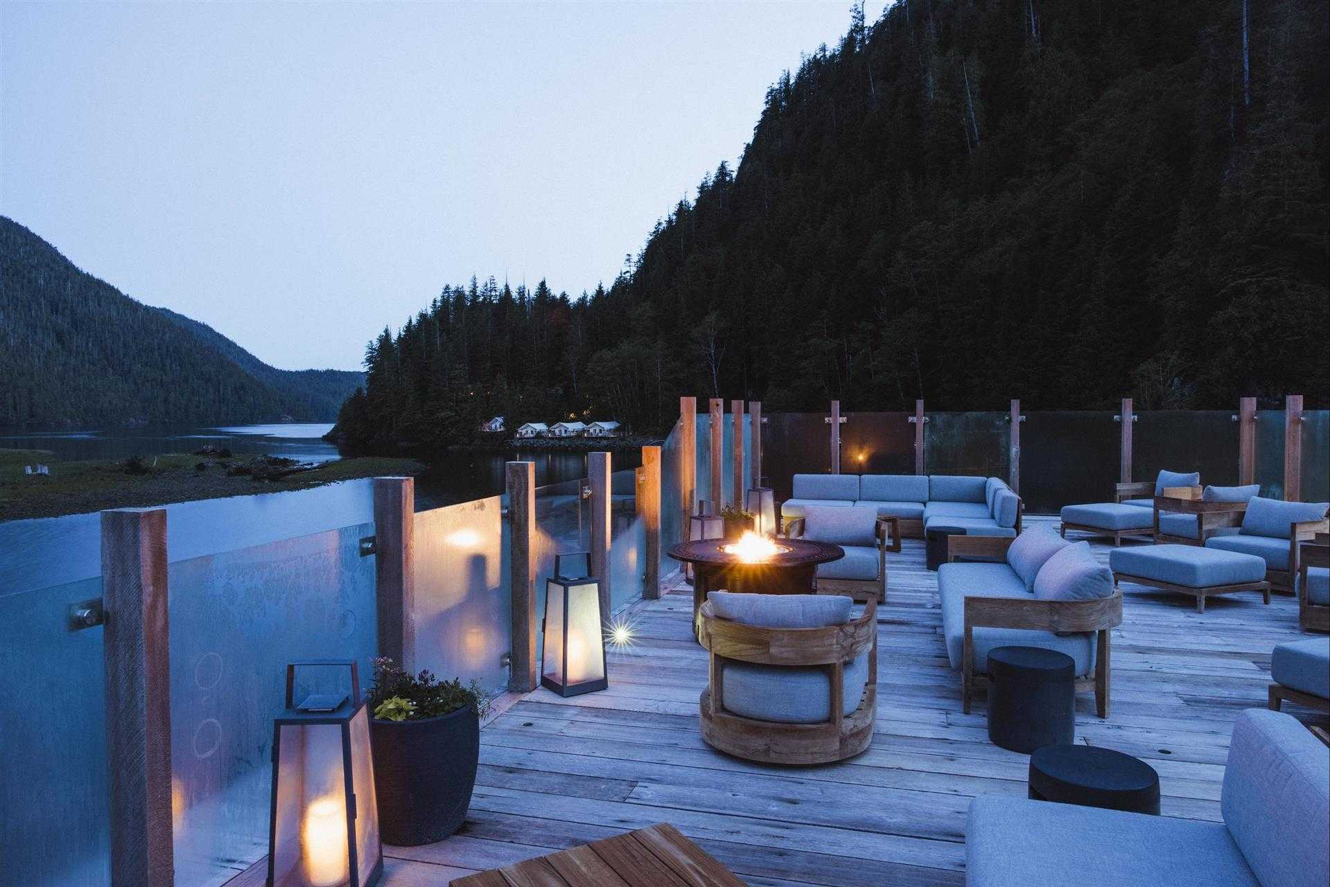 Clayoquot Wilderness Lodge i Port Alberni, BC