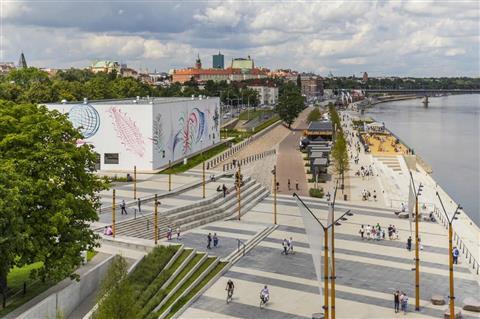 Boulevards along the Vistula