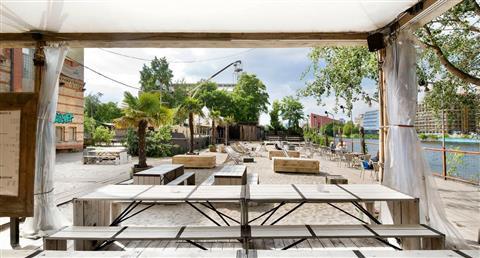 Sage - Sipping cocktails at the Sage Beach Club!