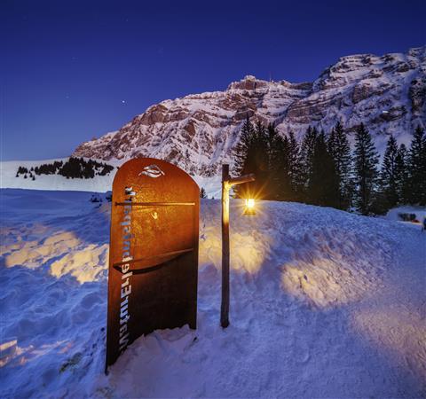 Lantern trail (winter)